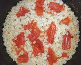 100%押し麦のとまと麦飯作り方10写真