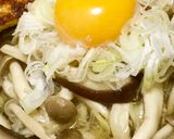 キノコとネギwith”A”うどん作り方3写真