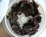 赤紫蘇の塩漬け☆作り方1写真