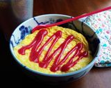 オートミールのオムライス風作り方8写真