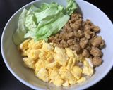【低残渣&低脂質】そぼろ玉子丼作り方7写真