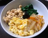 【低残渣&低脂質】そぼろ玉子丼作り方8写真