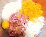 カフェ風トマト煮込みハンバーグ作り方1写真