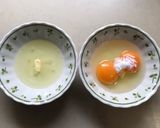【簡単】キャラ弁 ミッフィー 薄焼き卵作り方2写真
