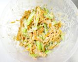 レンジ☆アスパラと人参の胡麻マヨサラダ作り方6写真