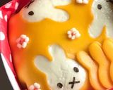 【簡単】キャラ弁 ミッフィー 薄焼き卵作り方16写真