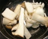 豚バラとキノコのワサビポン酢作り方1写真