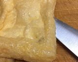 プチフランクを油揚げにつめて煮たやーつ作り方4写真