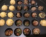 たこ焼きプレートで豚バラ焼き作り方4写真