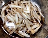 男のごぼうと牛ひき肉のうま煮作り方1写真