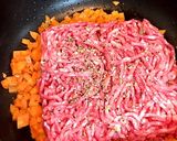 ひき肉でランク上げスープパスタ作り方2写真