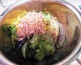 きゅうりとコーンの中華風味噌サラダ作り方1写真