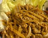 豚バラのドッサリ胡麻炒め作り方3写真