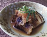 ポン酢でナスの煮びたし作り方11写真