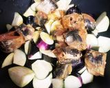 味噌煮魚缶詰のカレー作り方2写真