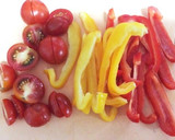 ささみとシャキシャキ野菜のサラダ作り方3写真