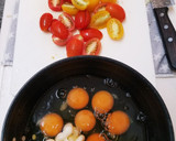 簡単に‼️トマト卵炒め☆作り方1写真