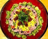 岡山ご当地グルメ♪黒豆寿司作り方4写真