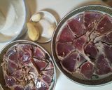 鰹のたたき★薬味いっぱい手作りポン酢で作り方2写真