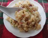 ふつうのチャーハン、大盛りで。作り方4写真