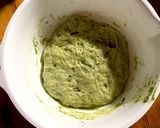 酒粕#捏ねないパン〜青汁と生姜作り方5写真
