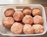 ふっくらジューシーハンバーグ作り方8写真