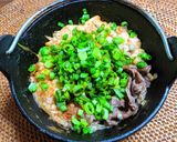 揚げ玉肉豆富作り方5写真