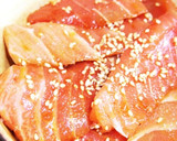 白米消滅！まぐろの切り落としで絶品漬け丼作り方9写真