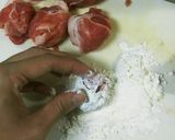 豚小間切れ肉で！ミルフィーユカツ♪作り方5写真