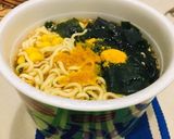 二日酔対策！わかめラーメン＋ターメリック作り方1写真
