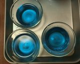電子レンジ★かき氷シロップの金魚ゼリー作り方3写真