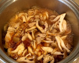 ＊豚肉としめじのたまごとじ＊作り方4写真