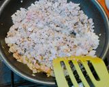 ひき肉とチーズのオムレツ作り方4写真