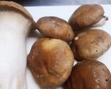 キノコバターご飯作り方1写真