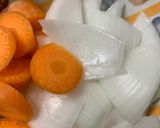 枝豆豆腐豚こま団子夏野菜大葉トマト味噌煮作り方8写真