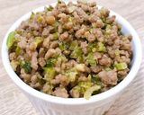セロリそぼろ作り方7写真