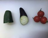 夏野菜たっぷり！トマトパスタ♪。.:＊作り方1写真