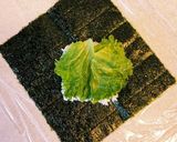 肉入りきんぴらと玉子焼きのおにぎらず作り方2写真