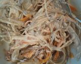野菜たっぷり♪ごぼうとツナのレタスサンド作り方4写真