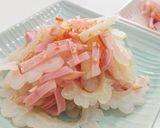 白ゴーヤとハムの中華サラダ!作り方5写真