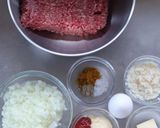 カレー風味メンチカツ作り方1写真