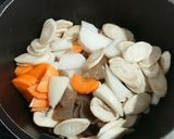 筑前煮の翌日はリメイク!豚汁!作り方4写真