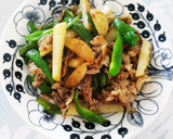 簡単に！じゃが芋と豚肉の中華炒め作り方5写真