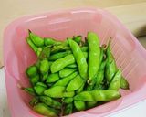 【まな板不要】夏だビールだ！蒸し枝豆作り方4写真