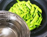 【まな板不要】夏だビールだ！蒸し枝豆作り方5写真