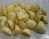 じゃがいもと切り昆布の煮物作り方1写真
