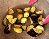 茄子、ピーマン、豚バラの中華炒め作り方2写真
