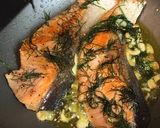 サーモンステーキ〜バターすだちソース〜作り方6写真