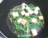 ピーマンと厚揚げのにんにくポン酢炒め作り方6写真