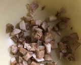 椎茸の肉詰めクリームチーズ入り作り方2写真